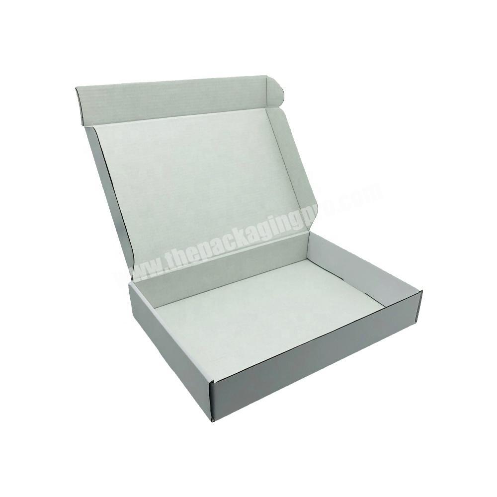 Wholesales Recycle Durable Cheap White Corrugated Cardboard Shipping Mailer Packing Box
