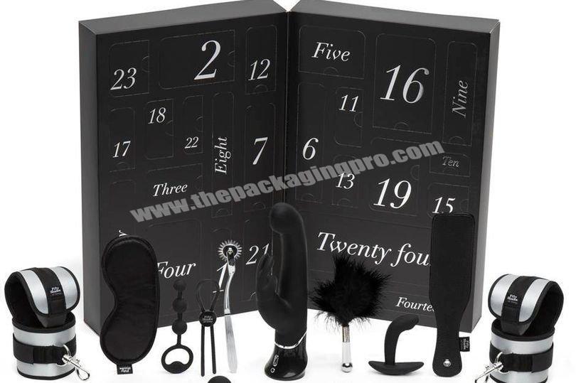 Factory Top Quality Promotional Custom Advent Calendar Bag Accept Customer'S Logo Calendar Gift Box