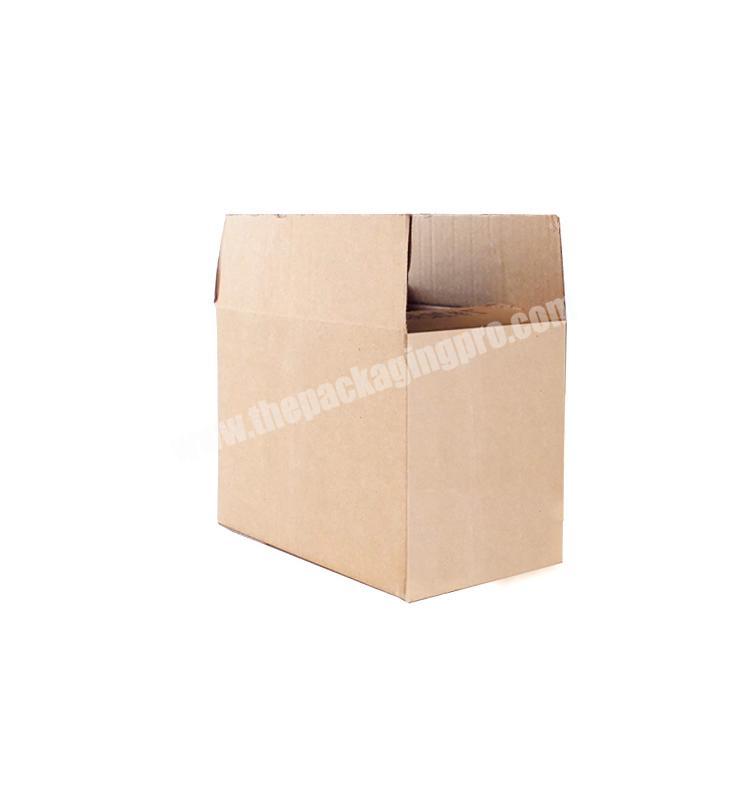 High Quality Corrugated Brown With Logo Print Kraft Paper Packaging Box