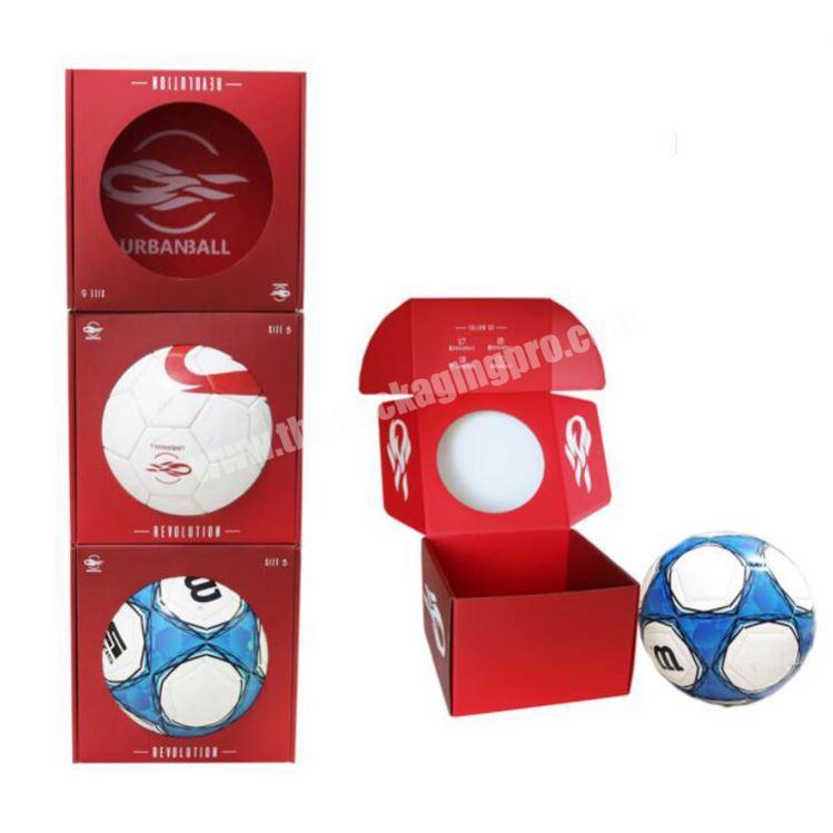 New Arrival White Packaging Board Football Game Paper Box