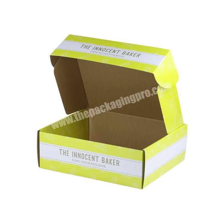 Wholesale clothing E flute cardboard carton shipping mailing corrugated box
