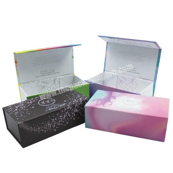 CyGedin Eco Friendly Cardboard Paper Gift Box for Hair Clothes Shoe Custom logo Stock Paper Box Packaging Boxes