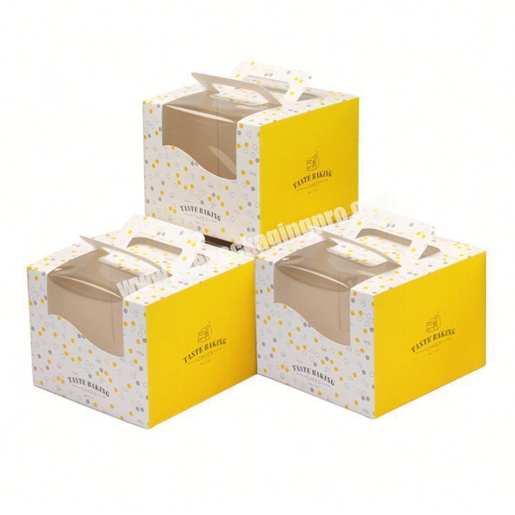 cheap hot sale custom design kraft paper noodle box cardboard box kids packaging cake box for fondant cake