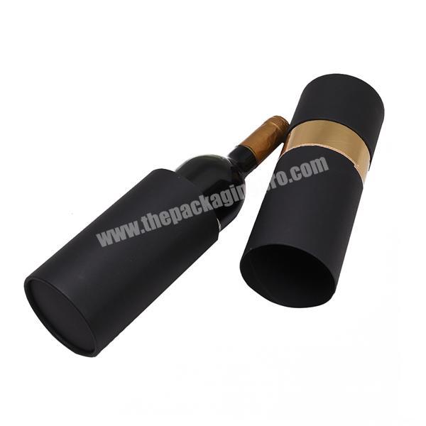 Paper tube packaging for essential oil bottle eco-friendly cosmetic tube packaging round tube boxes