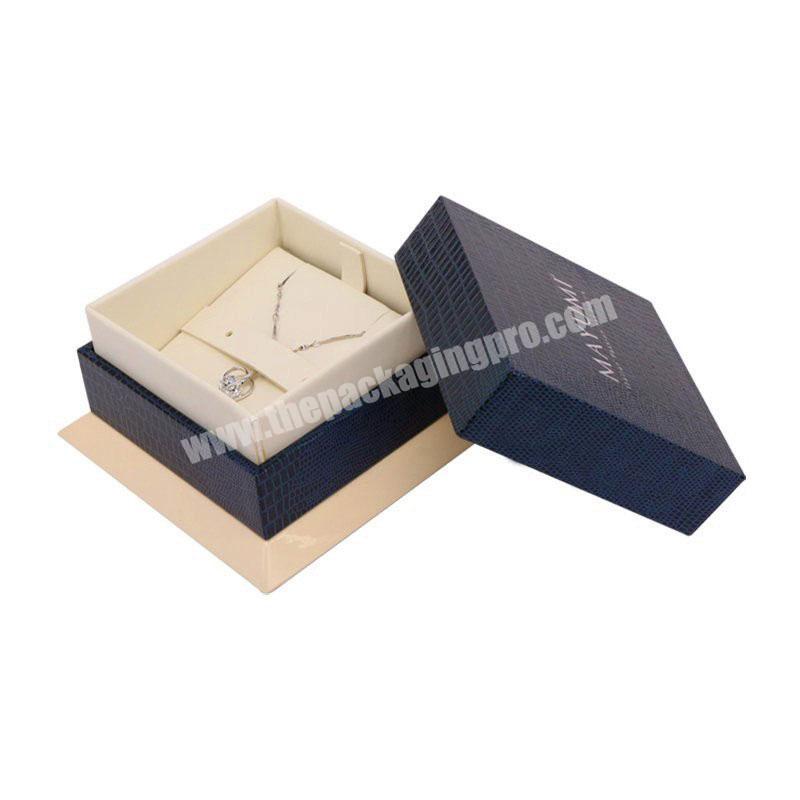 Luxury Custom Logo Wholesale High Quality Paper Jewelry Box Beautiful Box Jewelry
