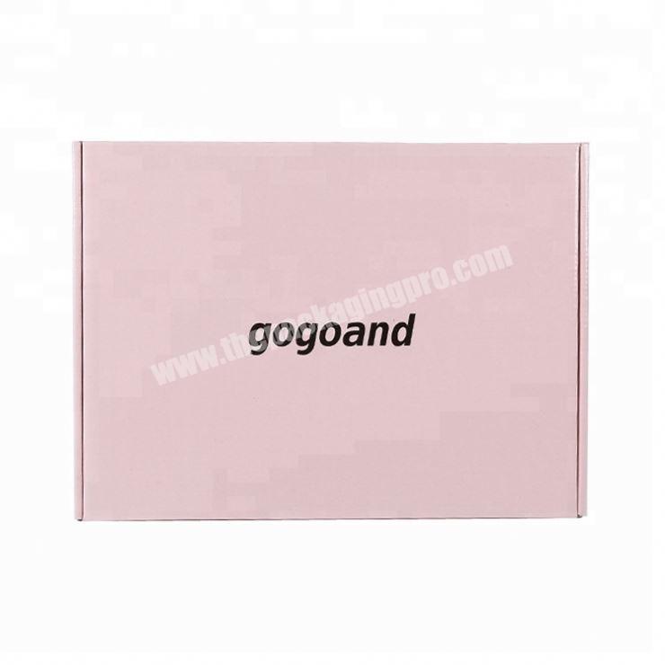 Custom Made Offset Printed Luxury Garment Packaging Box Cardboard Shipping Box For Clothes