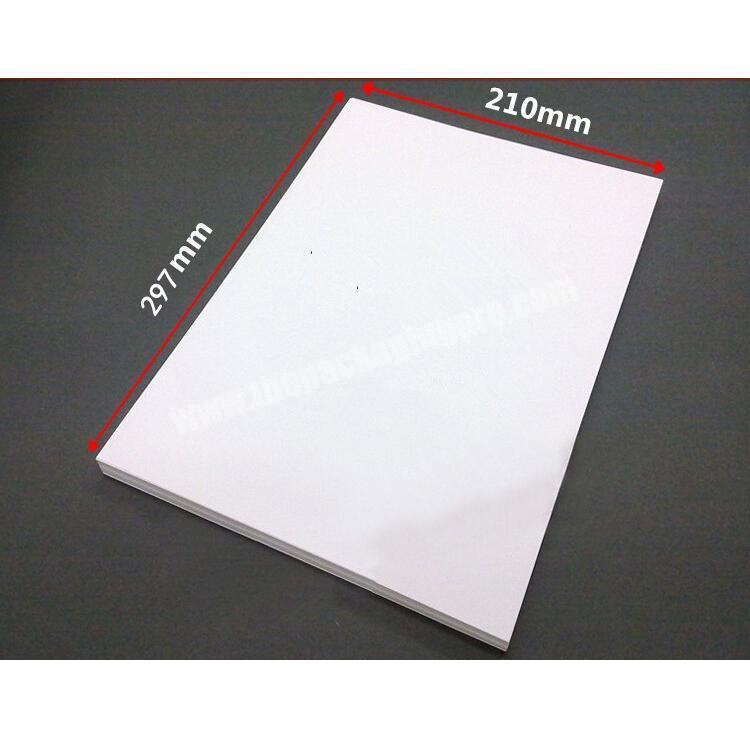 Wholesale high quality Food Beverage Blank Holographic Thermal Sticker Print Sheet Label