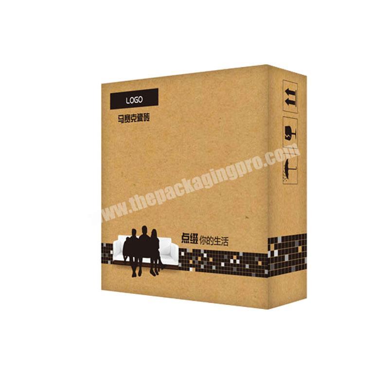 Custom Full Body Polished Ceramic Tile Packaging Cartons