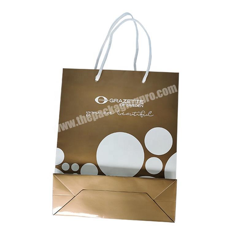 High Cost-Effective Hot Selling Popular In Stock Art Paper Gift Bag With Logo Print