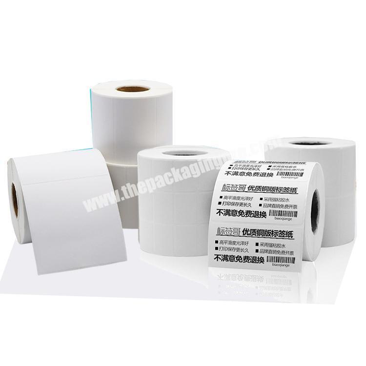 Wholesale customization of printed content Make Thermal Custom Sticker Barcode Label