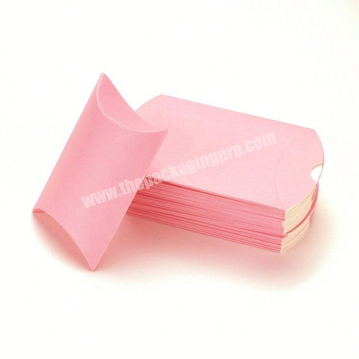Good Quality Pink Pillow Shaped Cosmetic Box