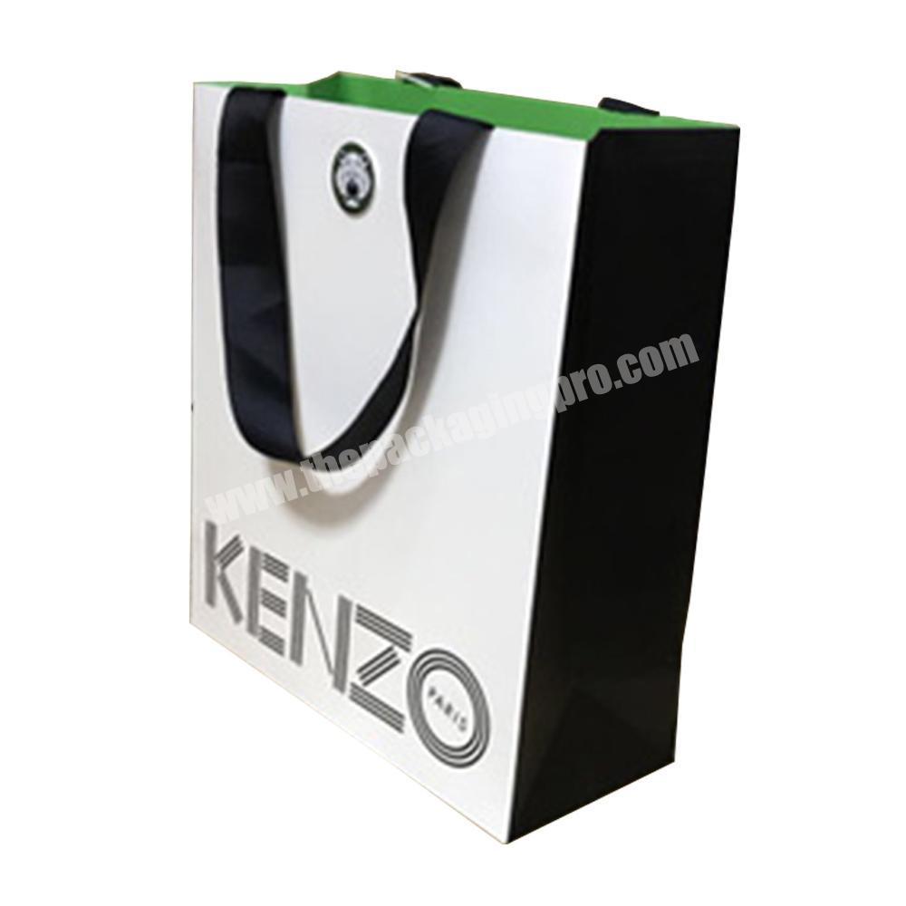 Manufacturer High Quality Luxury Printed Gift Custom Shopping Paper Bag With Your Own Logo