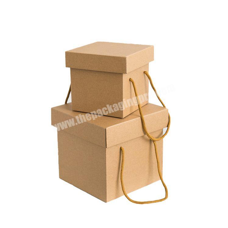 Paper packaging box corrugated