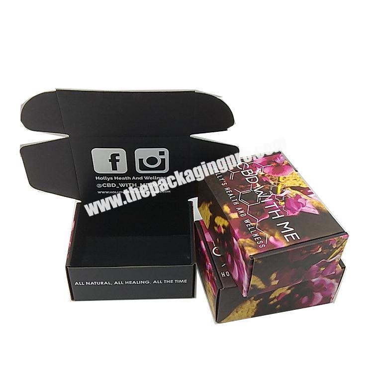 Custom  shipping paper box biodegradable sock packaging with logo printing