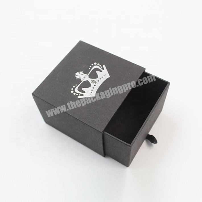 Custom Gift Box Drawer Lash Box for Cosmetic Eyelash Storage Packaging Box with Cardboard Paper Black Gift & Craft Accept,accept