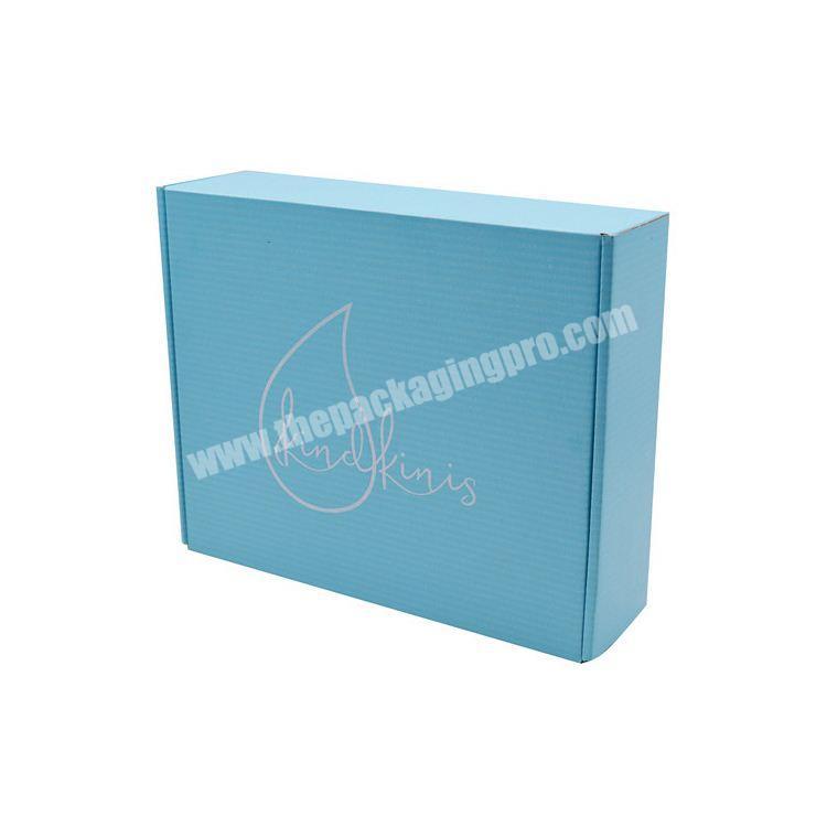 Good quality mailing box for clothes custom cardboard corrugated shipping box