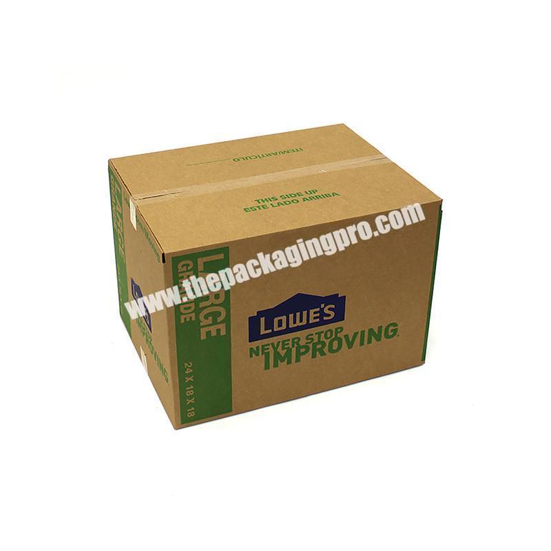 Double Wall Cardboard Corrugated Moving Boxes For Logistics Shipping