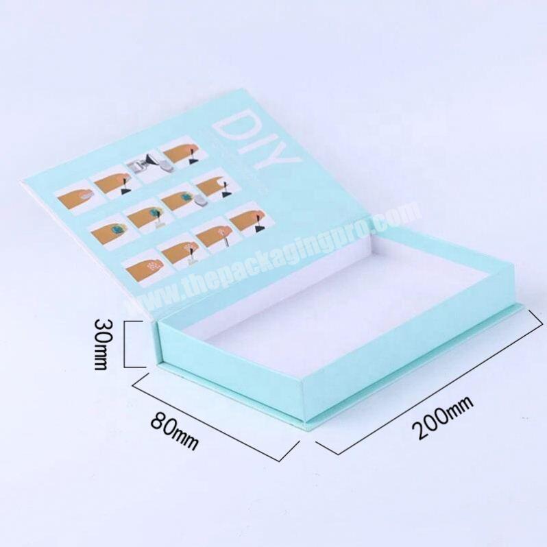 Custom Printed Gift Box with Magnetic Closure for Nail Polish Packaging Box