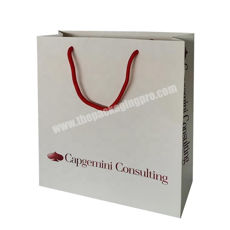 Most Trustworthy Manufacturer Top Standard Wholesale Recycled Paper Glossy Gift Bag