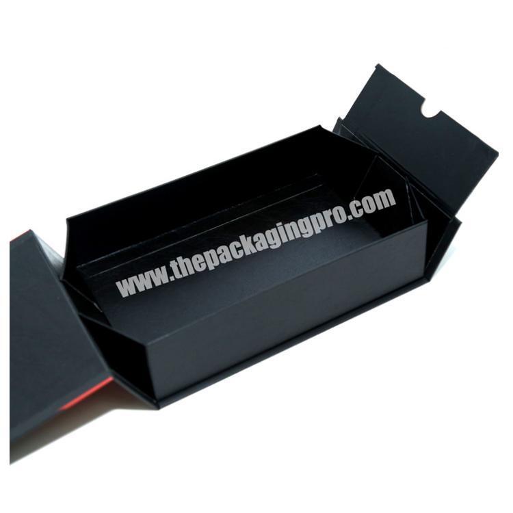 Cardboard color printing paper box magnetic book folding gift box factory custom