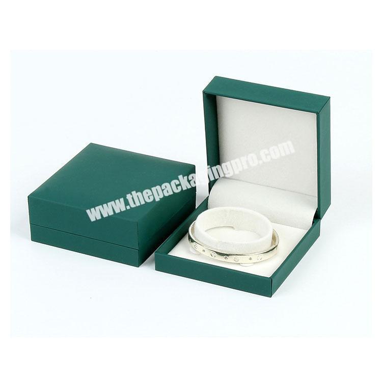 Custom Green Luxury Paper Packaging Bangle Gift Box