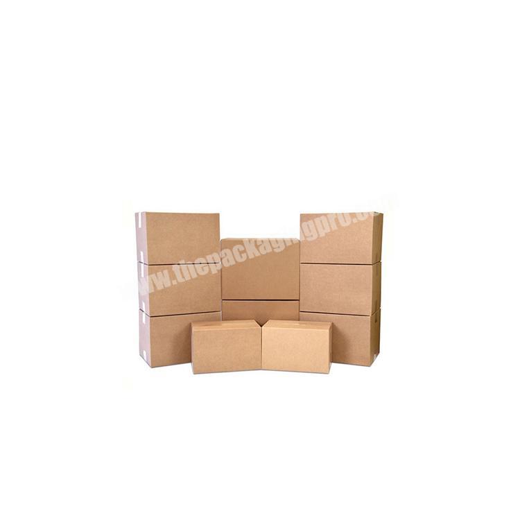 Classical Brown Caton Goods And Products Storage And Shipping Box
