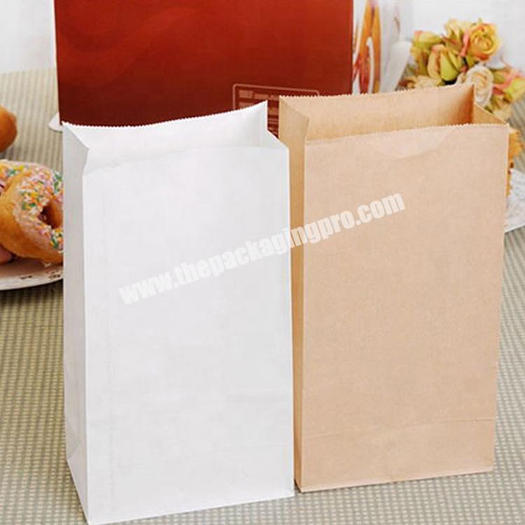 Custom Print Craft Paper Bag Takeaway Paper Bag Brown Kraft Paper Bag