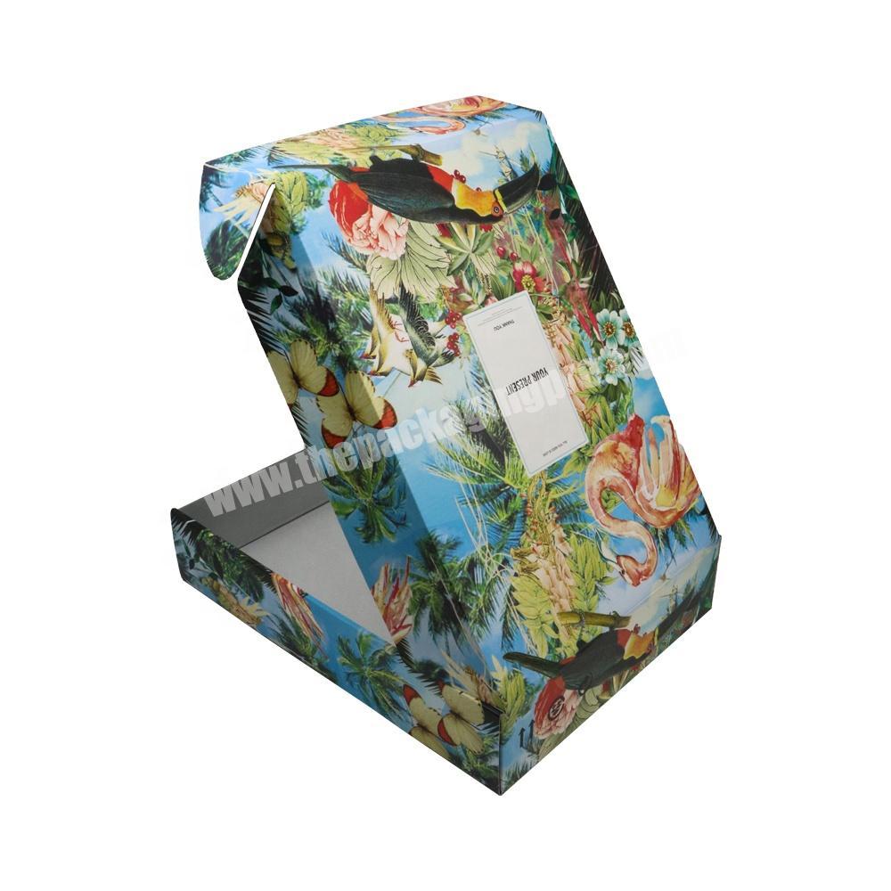 Luxury Eco Friendly esd Flower Delivery Corrugated Shirt Mailing Paper Box Inserts