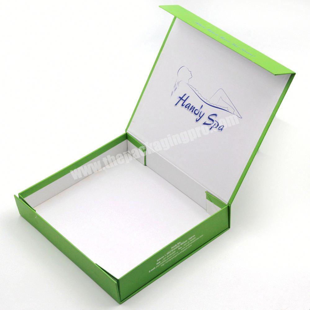 Luxury custom printed gift packaging paper cardboard magnetic folding box