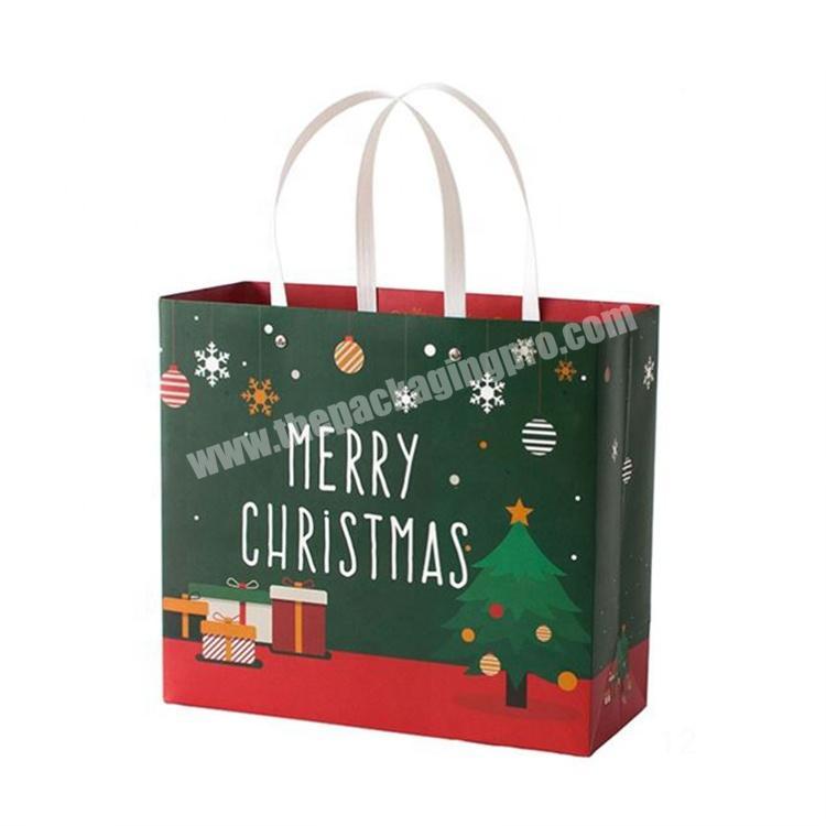 2020 Latest Product Best Selling Reasonable Price Recycled Paper Christmas Gift Bag
