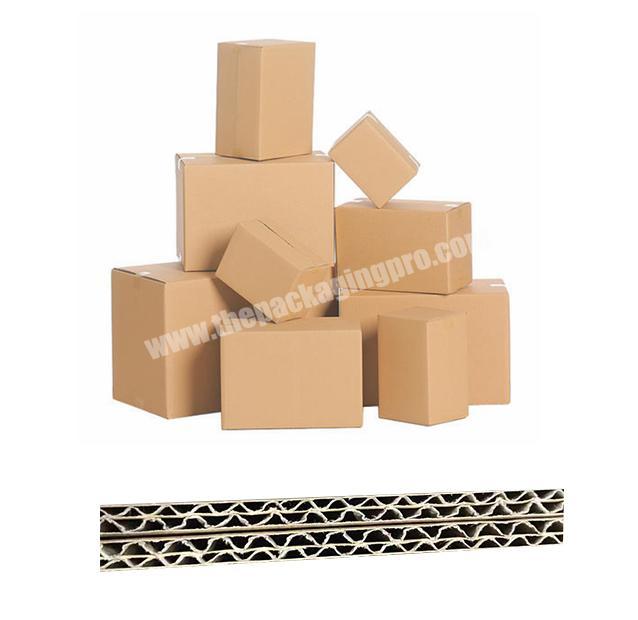 Cajas De Empaque Corrugated Shipping Boxes Single Wall Standard Boites Scatolone Imballaggio C48 Caja De Carton Box with C Flute