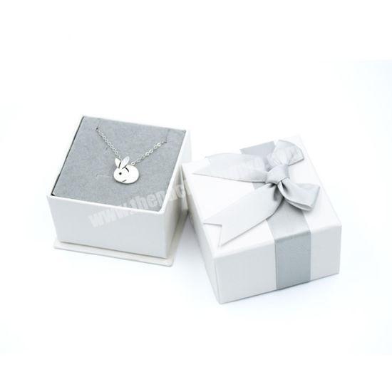 High Level Custom Gift Box Beautiful Jewelry Paperboard Material Customized Color And Size