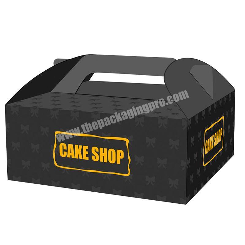 Black Cake Box Factory Cake And Bakery Boxes  Cake Bakery Packaging