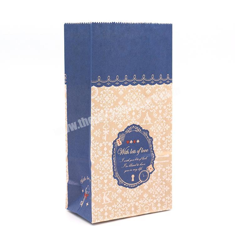cheap and customized printed brown kraft paper bag