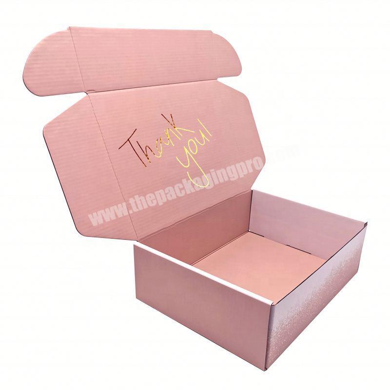Manufacturer Supply cardboard Shipping Carton Mailer Box for garment