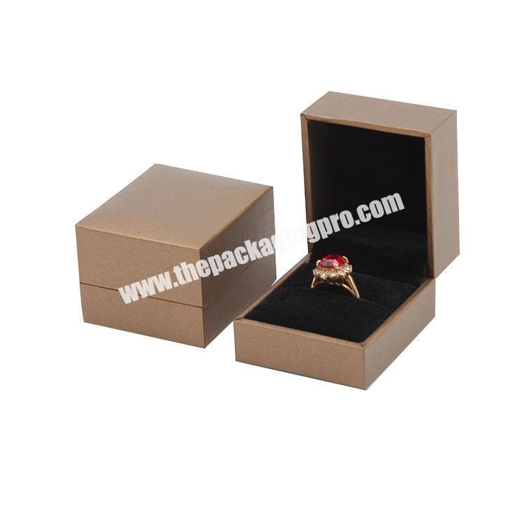 Paper Custom Jewelry Packaging Mini Ring Gift Box