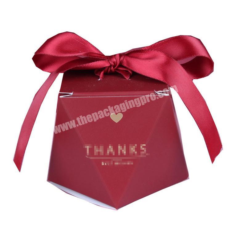 High quality Chinese wedding candy box creative custom gift box environmental protection