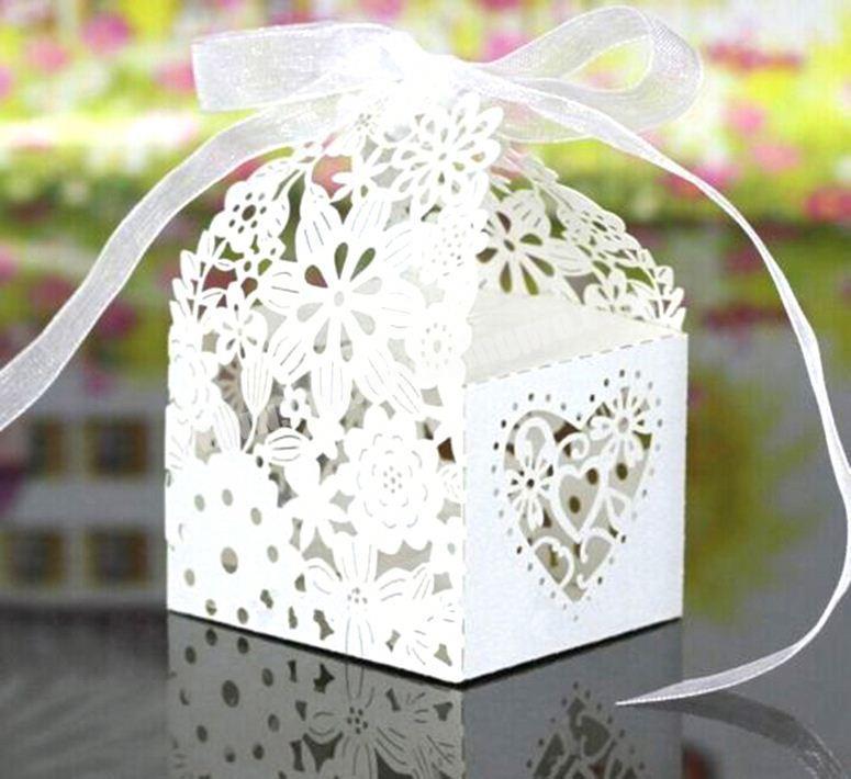 Foldable party favors gifts packing box sweets wedding candy box