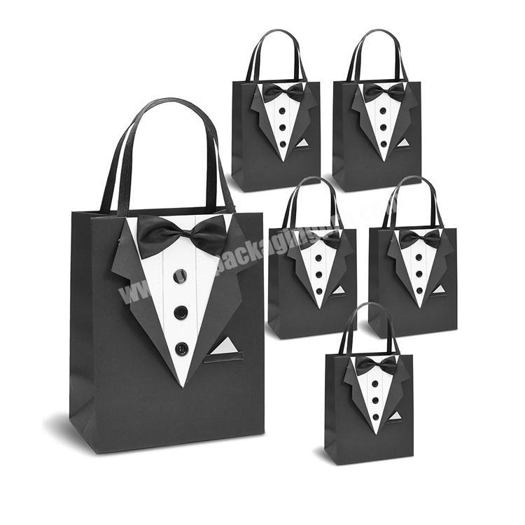 Wholesale high quality Personalised Folding Gift Custom Logo Glitter Paper Bag