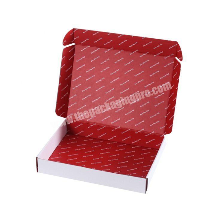 Custom A5 size Cardboard Shipping Mailing Packing Postage Box