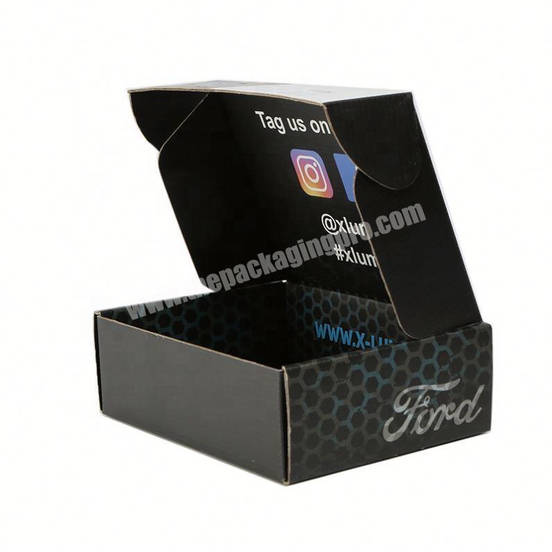 Unique Luxury Custom Printed Corrugated Cardboard  Packaging Shipping Mailer Boxes