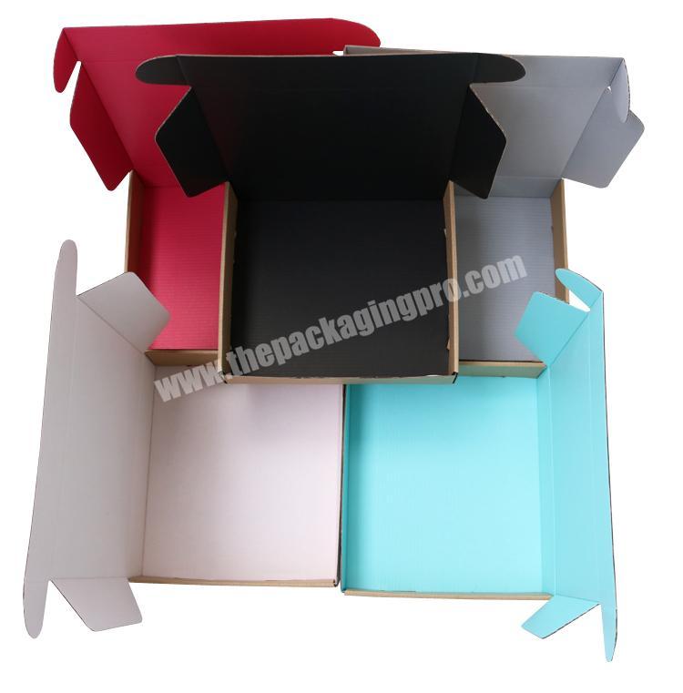 Customized tuck top corrugated bulk gift  mailing boxes with high quality
