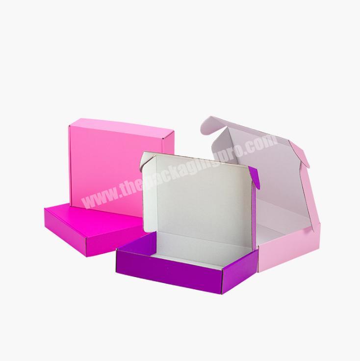 Paper folding decorative gift storage shipping box