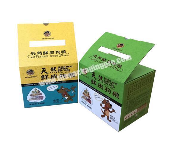 Colourful Presentation Paper bottle packaging box