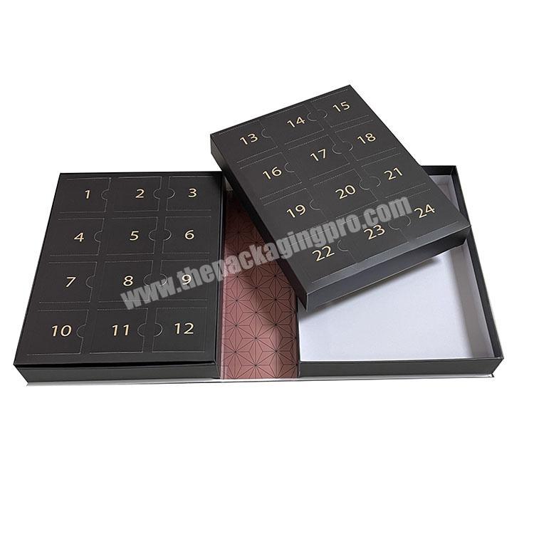 Personalised  Grey Board Beauty Advent Calendar For Cosmetic/Chocolate/Jewelry/Gifts