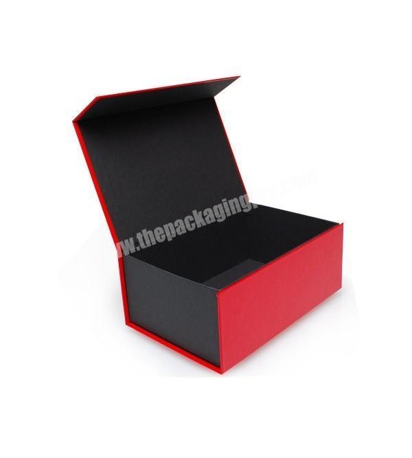 Personalised Custom Print Luxury White Cardboard Folding Gift Packing Magnetic Closure Gift Paper Box