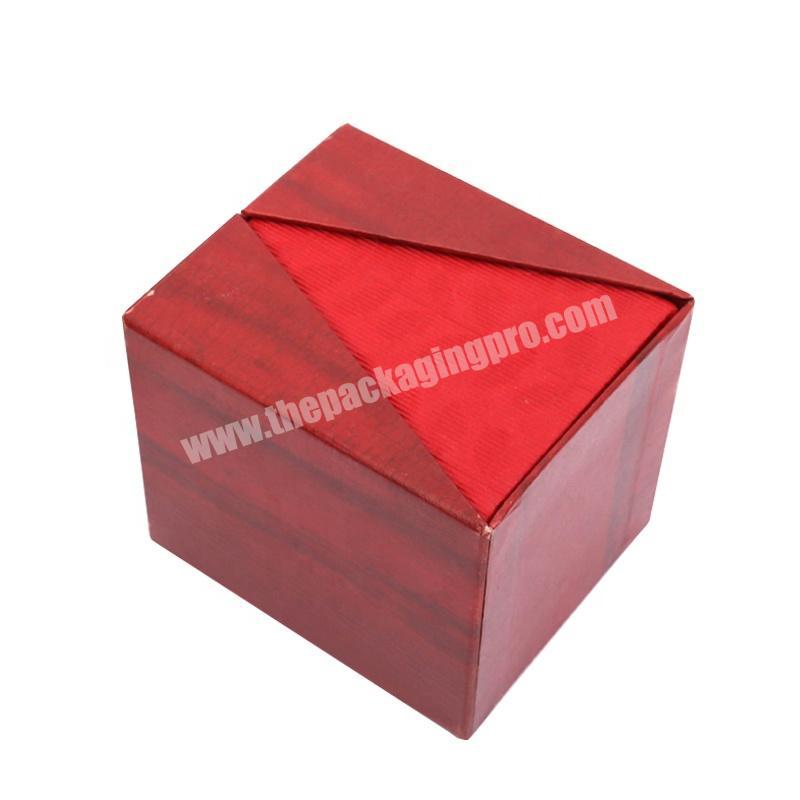 Custom Logo Cardboard Red Paper Gift Box Women Organizer Storage Boxes Wholesale