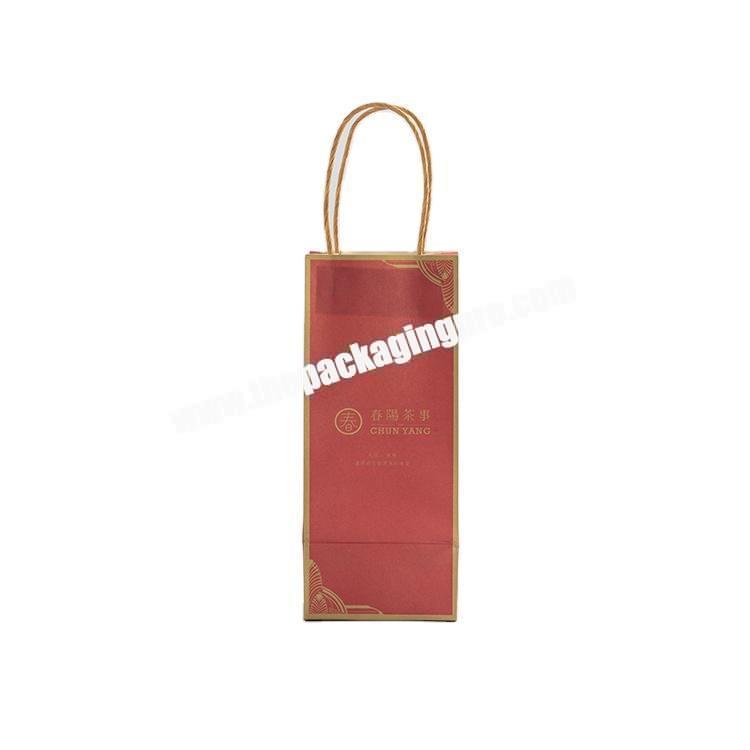 Quality assuredc kraft paper bag with handle paper mailing bag kraft