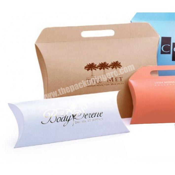 Custom Wholesale Cheap Pillow Shape Packaging Box for Gift