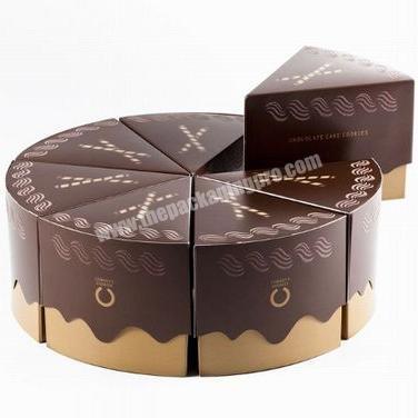 2020 New Trend Triangle Paper Packaging For Cakes,Chocolates,Snacks